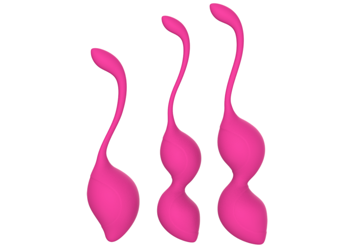 The Gina kegel ball for sex, designed for pelvic floor muscle training, features a body-safe silicone and steel ball core to enhance vaginal muscle strength and elasticity. Waterproof and comfortable for daily use.