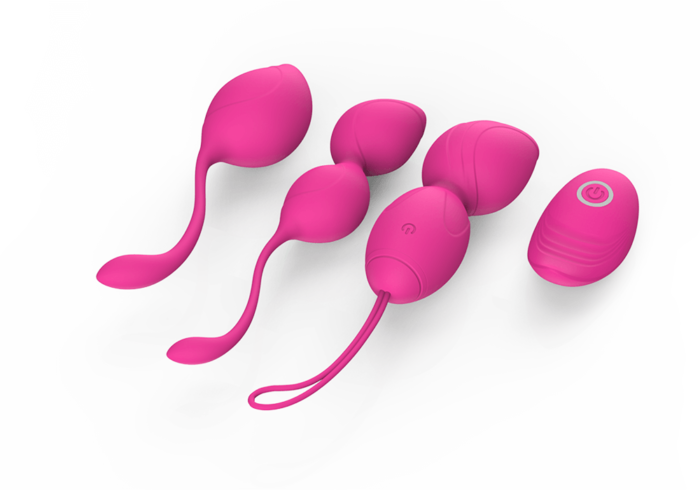Regina kegel ball with remote, featuring 10 vibration modes for effective pelvic muscle training and intimate pleasure.