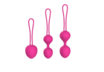 The Wendy best kegel beads, designed for vaginal muscle exercise and tightening, feature a body-safe silicone and steel core for comfortable and effective pelvic floor training. Waterproof and ideal for postpartum recovery.