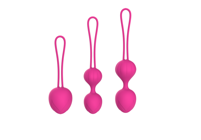 The Wendy best kegel beads, designed for vaginal muscle exercise and tightening, feature a body-safe silicone and steel core for comfortable and effective pelvic floor training. Waterproof and ideal for postpartum recovery.